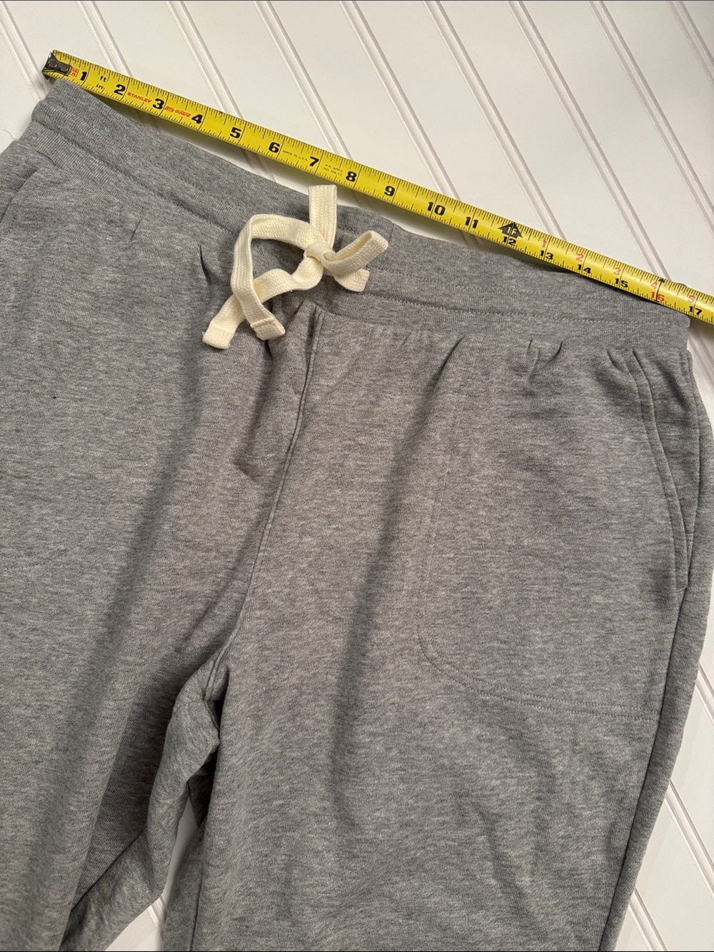 GAP Women’s Gray Fleece Jogger Sweatpants Size Large - Picture 5 of 10